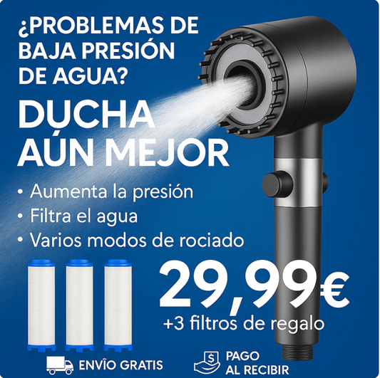 HydraPure™ – El cabezal de ducha filtrante que cuida de ti y de los tuyos™ – El cabezal de ducha filtrante que cuida de ti y de los tuyos™ – El cabezal de ducha filtrante que cuida de ti y de los tuyos💧