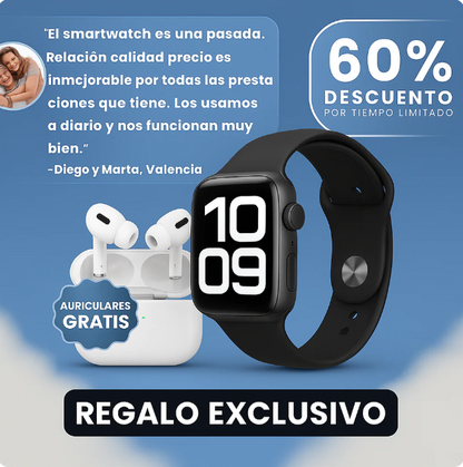 SmartWatch S10 + Auriculares Pro GRATIS (Special Edition)